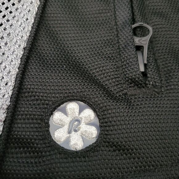 Joe Rocket Womens L Cleo Mesh Motorcycle Jacket Black No Liner Back Pad Only - Picture 8 of 15